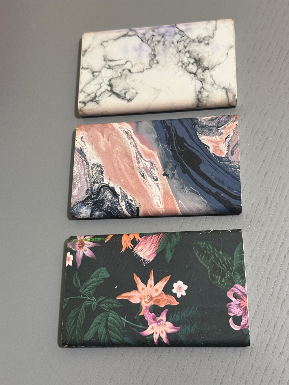 Marble and Floral Power Banks (3)
